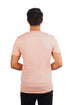 JACK & JONES - EMBROIDERED LOGO-V NECK T-SHIRT | LIGHT PEACH